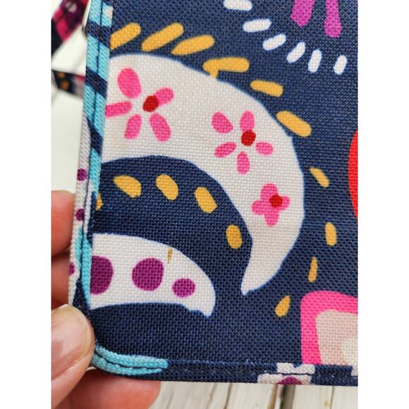 Vera Bradley Mini Square Floral Wallet/Purse - Picture 6 of 7